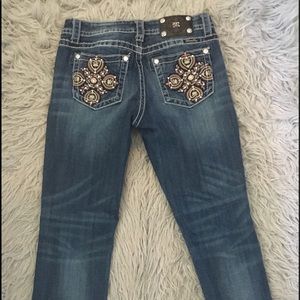 Miss Me boyfriend Capri jeans