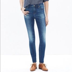 Madewell High Rise Skinny Jeans size 25