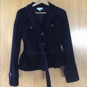 EUC Ann Taylor Loft Blue Corduroy Jacket (6)