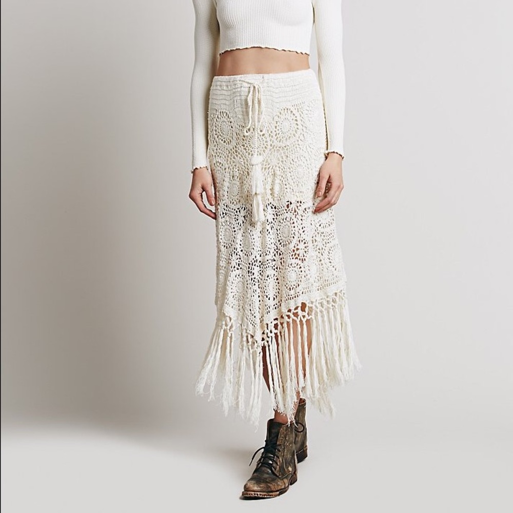 One of a kind Spell Byron bay crochet skirts