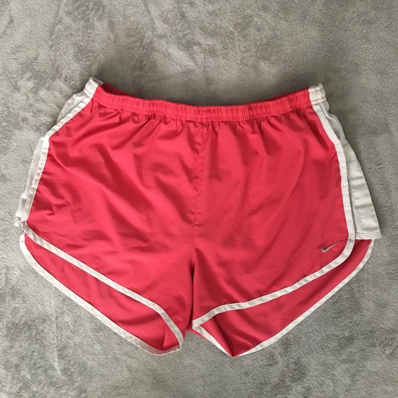 Nike Pants - Pink and White Nike Shorts