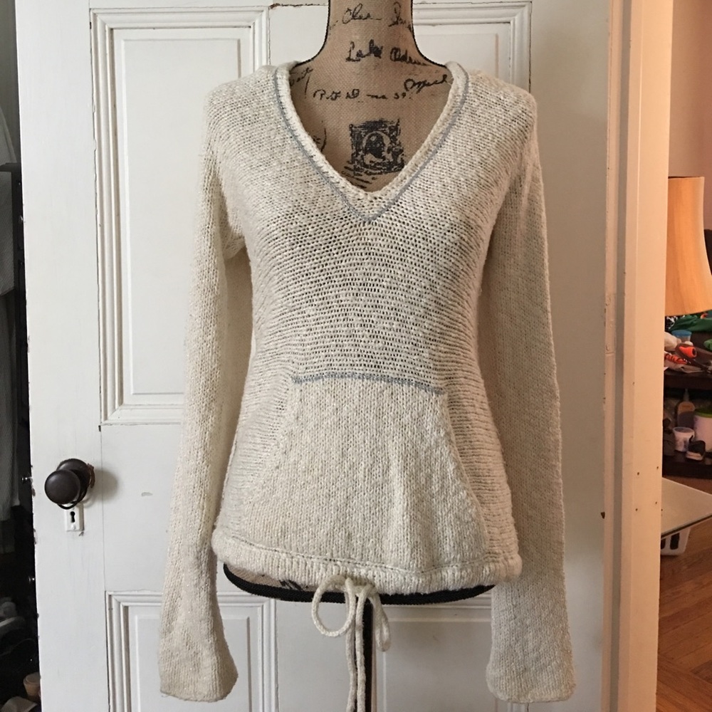 Old Navy Knitted Hooded Sweater