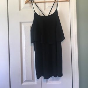 NWT Old Navy Black Flowy L Tall Tank Top