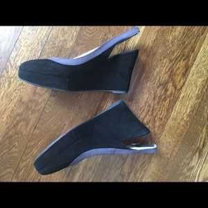 Boden Shoes - Boden suede wedge closed-toe sandal Boden Shoes - Boden suede wedge closed-toe sandal