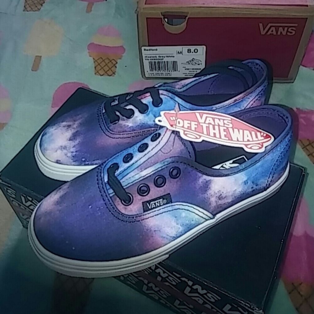 Nib Girl Cosmo Galaxy Lo Pro vans - Picture 3 of 5