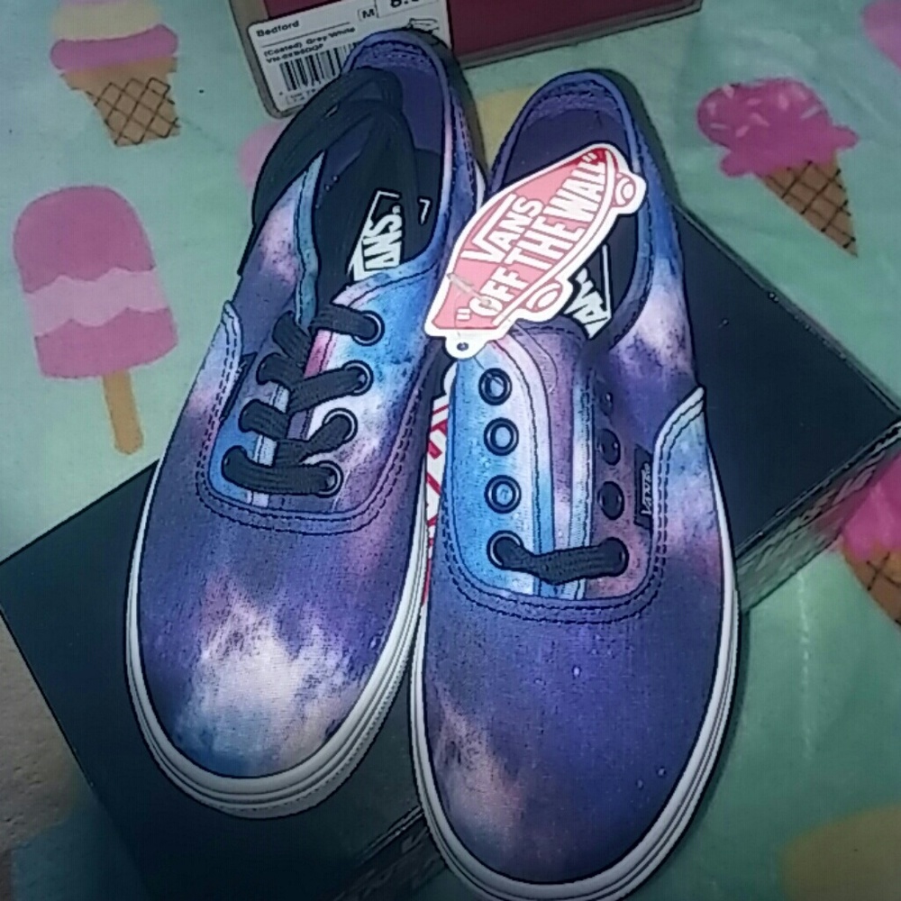 Nib Girl Cosmo Galaxy Lo Pro vans - Picture 4 of 5