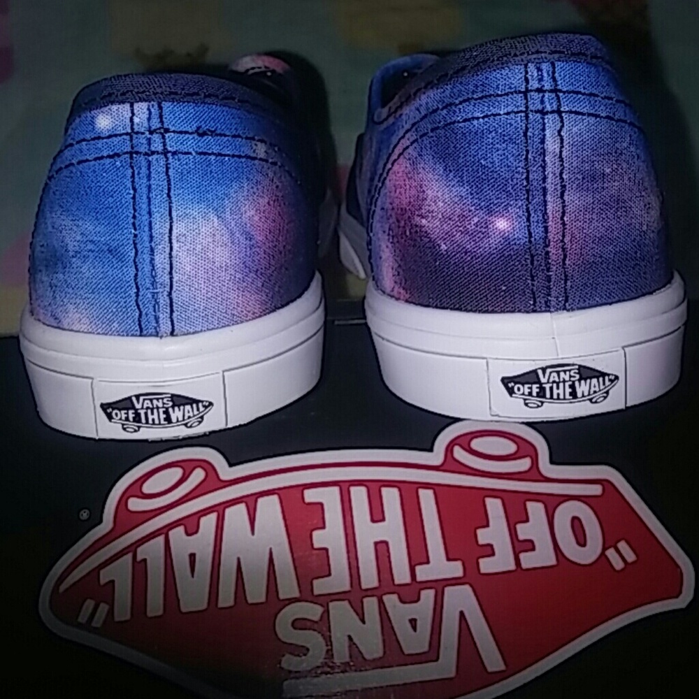 Nib Girl Cosmo Galaxy Lo Pro vans - Picture 5 of 5
