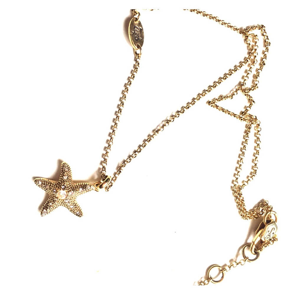 Juicy Couture starfish necklace