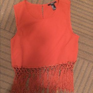 Burnt orange top