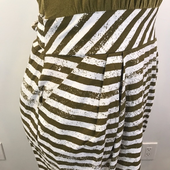 Anthropologie Little Yellow Button Eraser Dress - Picture 5 of 6