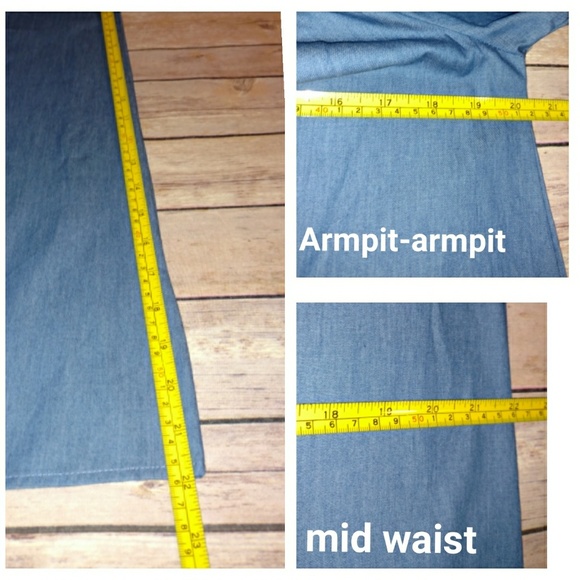 Denim - Off-Shoulder Dress 💫 - Picture 4 of 8