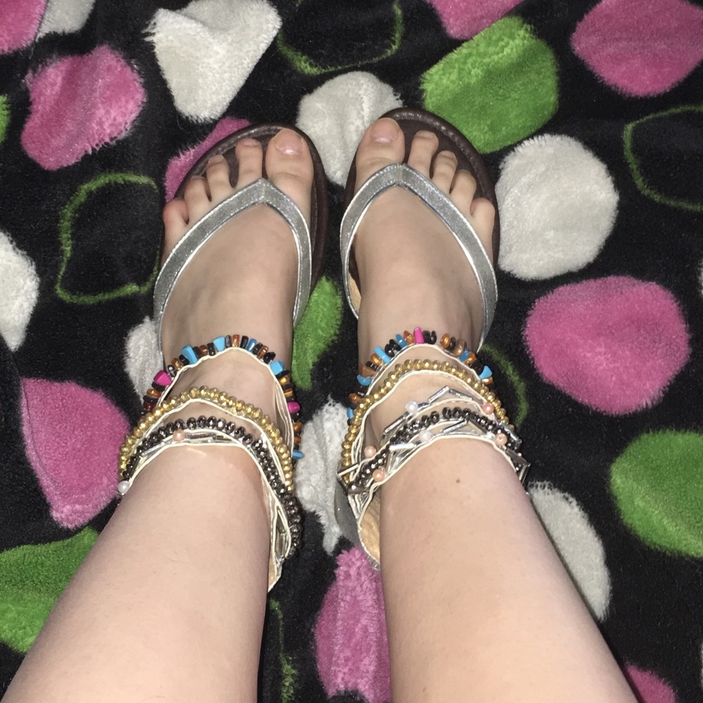 9.5 sandals/gladiators