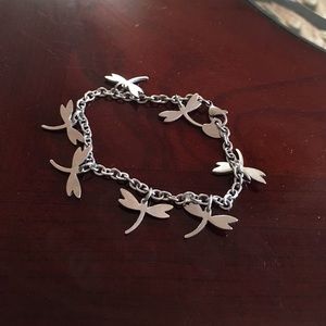 Dragon Fly sliver bracelet