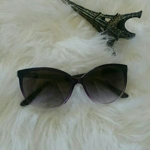 CatEye Purple Ombre Sunglasses