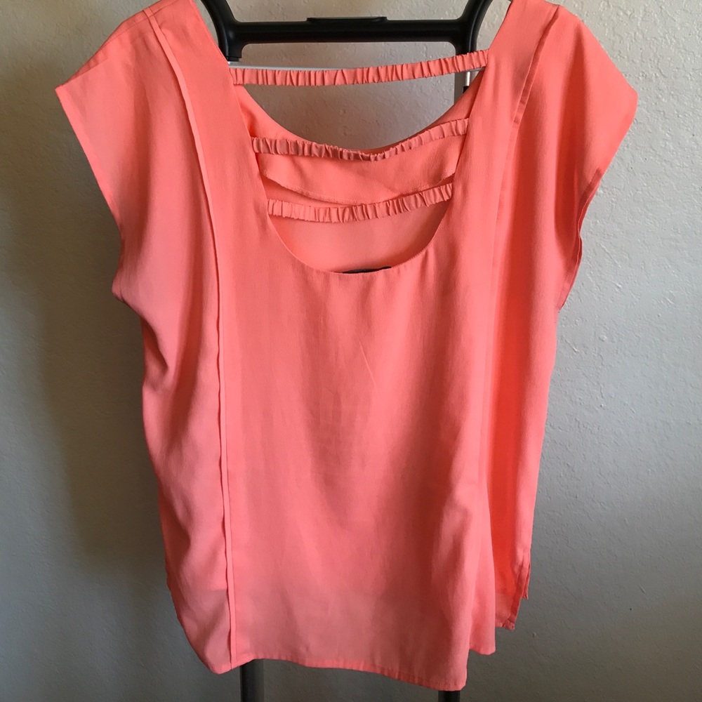 American Eagle Bright Coral Blouse