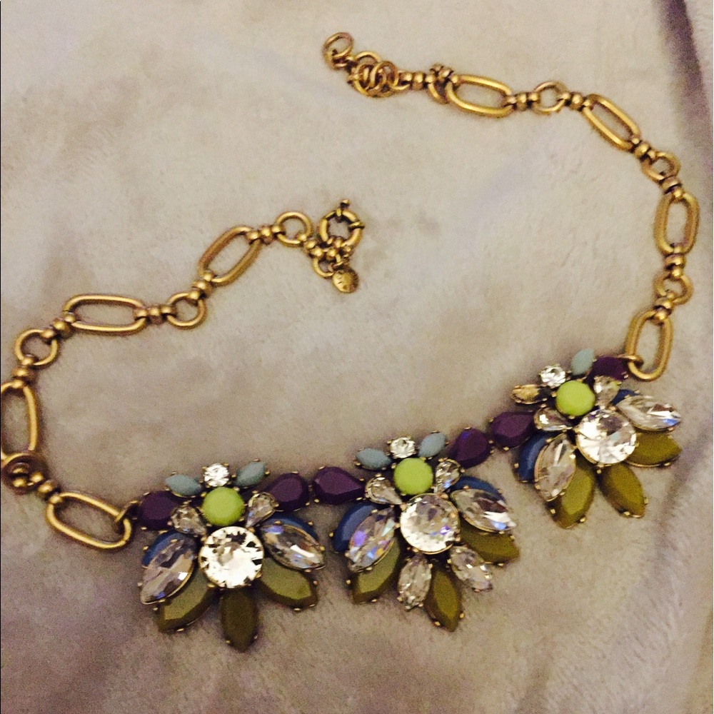 JCrew Flower Necklace