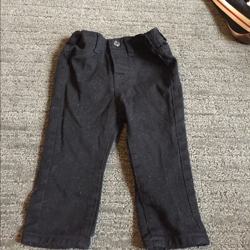 7 For All Mankind black jeans. 12 month
