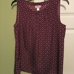 Loft Sleeveless Blouse