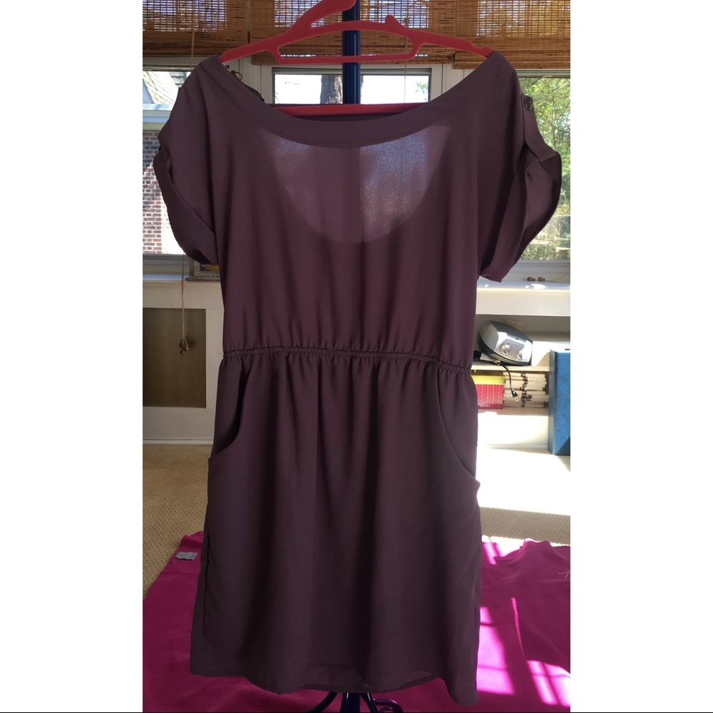 Purple dress