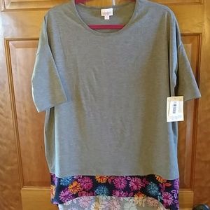 New LuLaRoe Irma Color Blocked Top!!