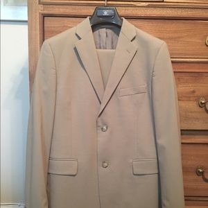 Boys Suit Immaculate Condition Tan