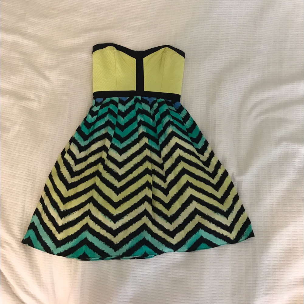 Parker strapless dress