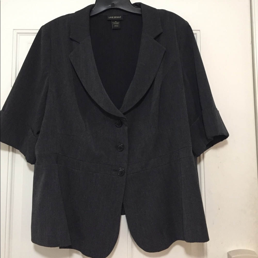 Lane Bryant Short Sleeve Suit Jacket size 22