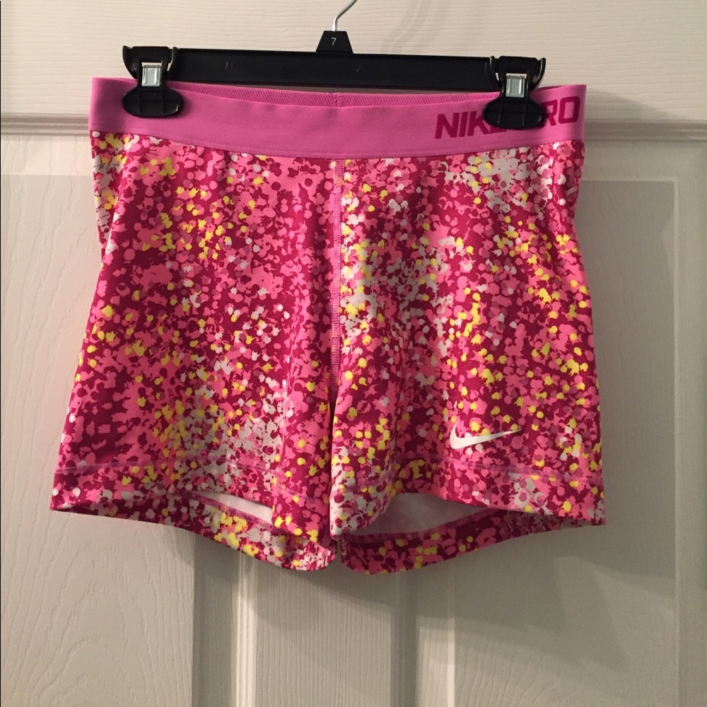 Nike pro compression shorts