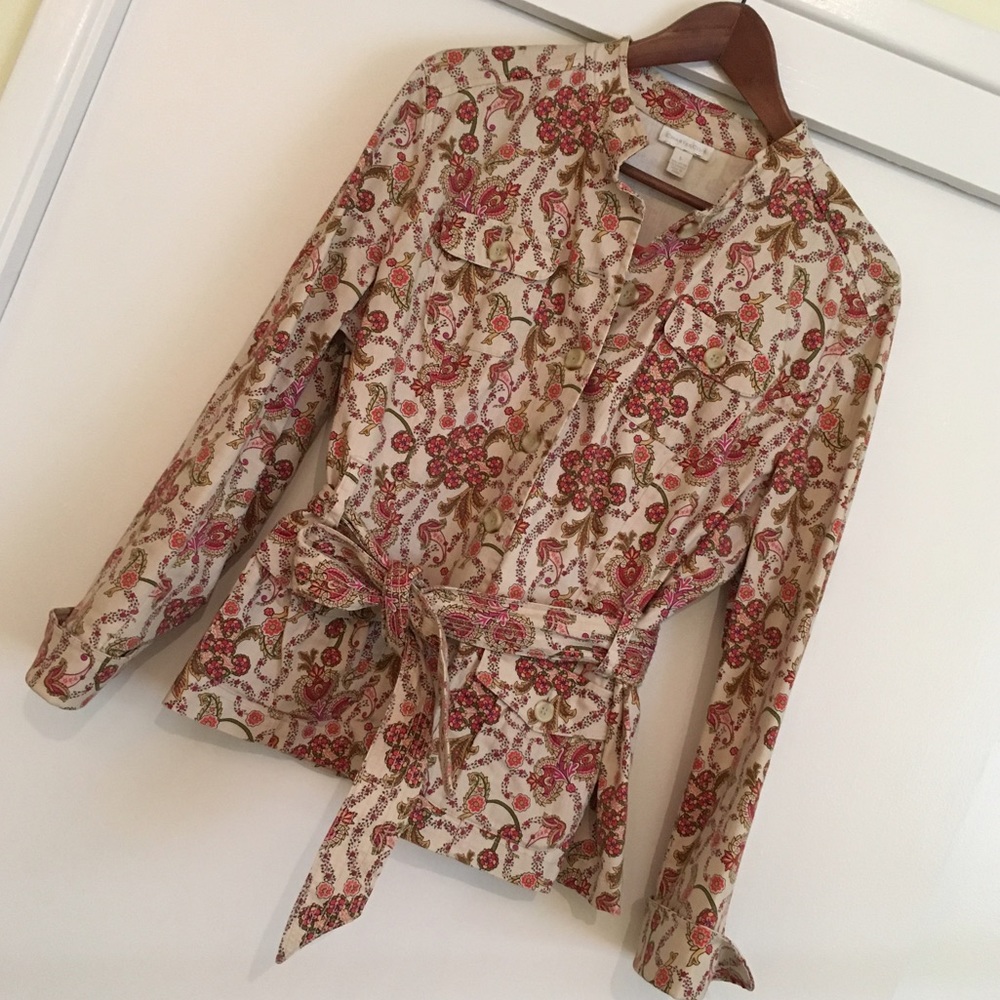 Charter club feminine cargo jacket