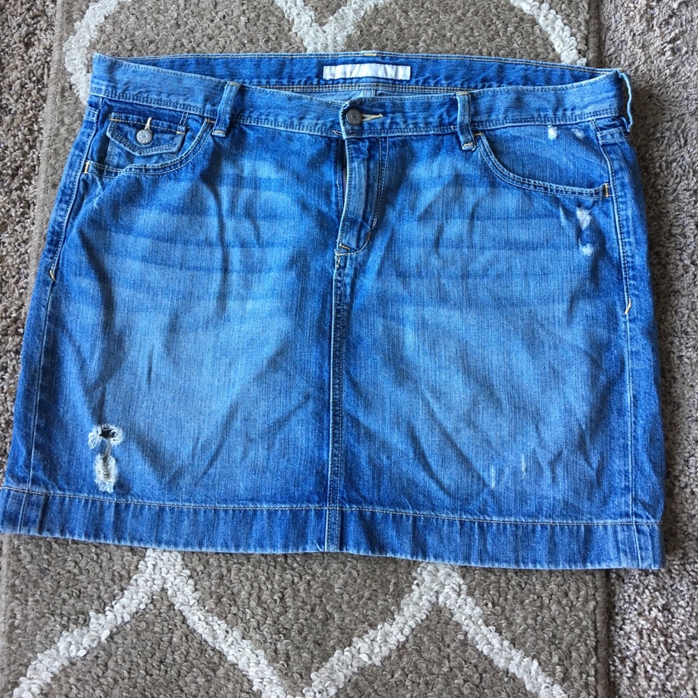 Old Navy Jean Skirt