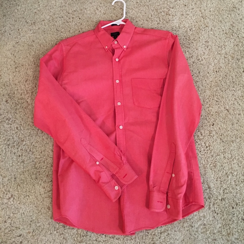 J. Crew slim fit Coral oxford #SALE
