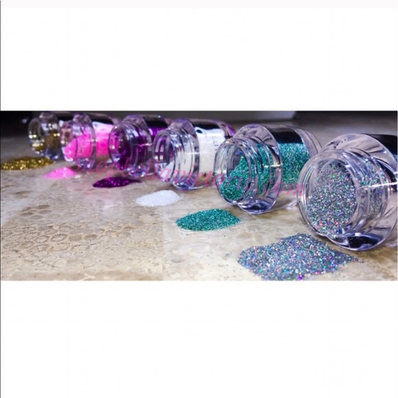 6 PC Multi-Color Loose Sparkle Glitter - Picture 2 of 4
