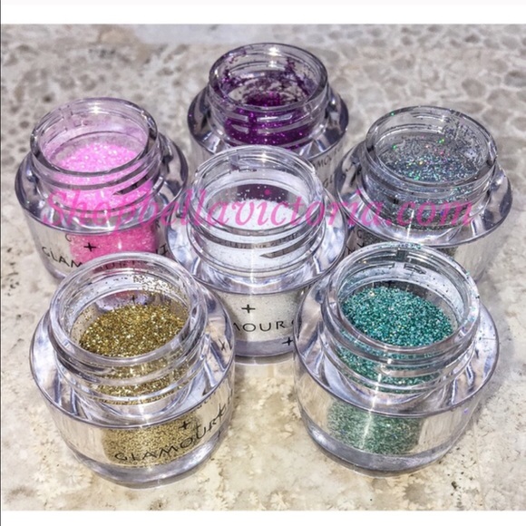 6 PC Multi-Color Loose Sparkle Glitter - Picture 4 of 4