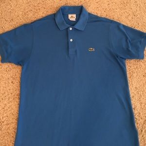 Lacoste blue men's polo