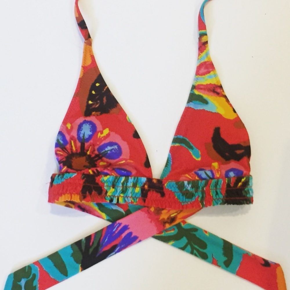 Floral Lucky Brand Bikini Top *24 hr sale*