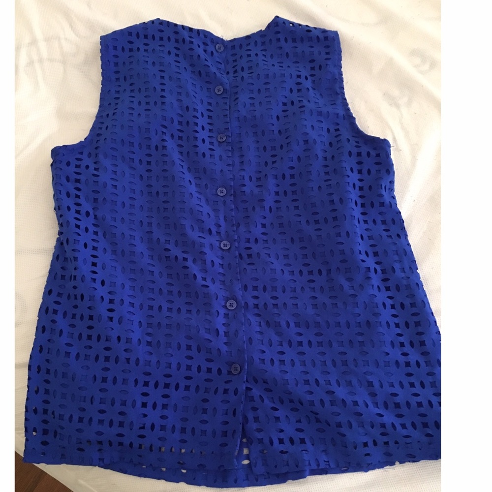 Cynthia Rowley Button Back Top