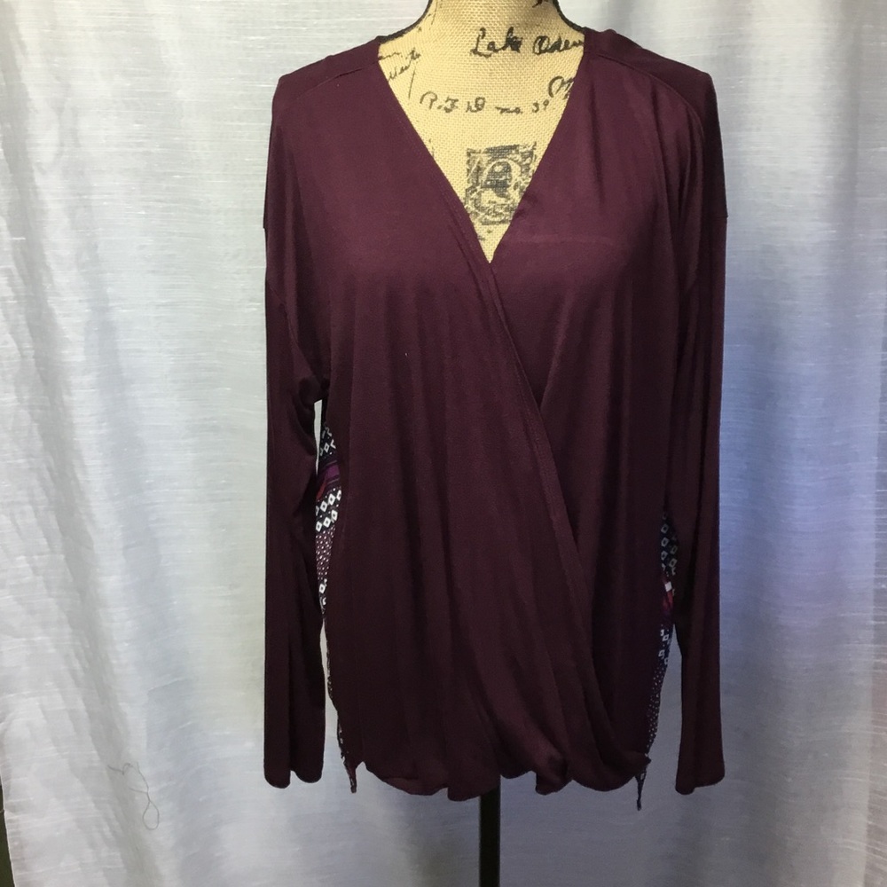 Long sleeve beautiful back blouse