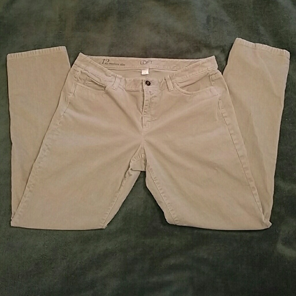 Ann Taylor Loft Corduroy Jeans