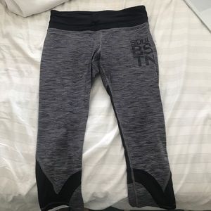 Lululemon crops (Soul Cycle Boston)