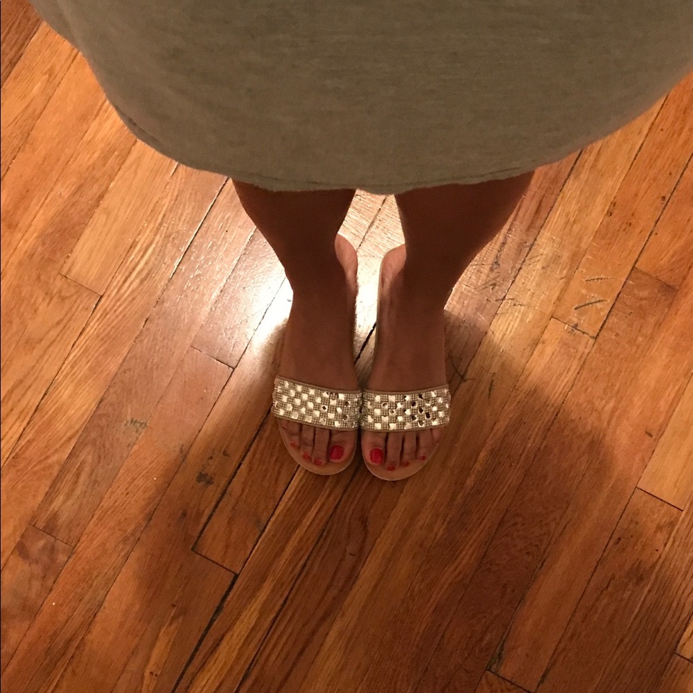 Ann Marino By Bettye Muller Galaxy sandals 8.5