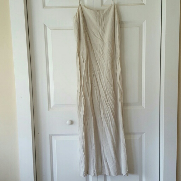 EXPRESS cream dress Size 11/12 - Picture 3 of 3