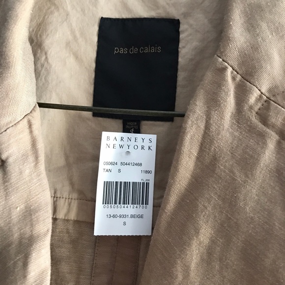 Pas de Calais // Long sleeveless trench vest - Picture 2 of 5