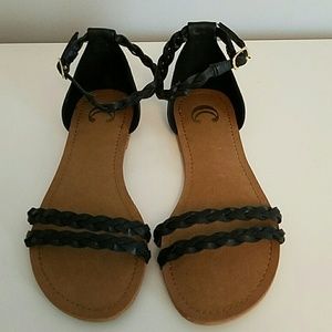 Charming Charlie ankle strap sandals