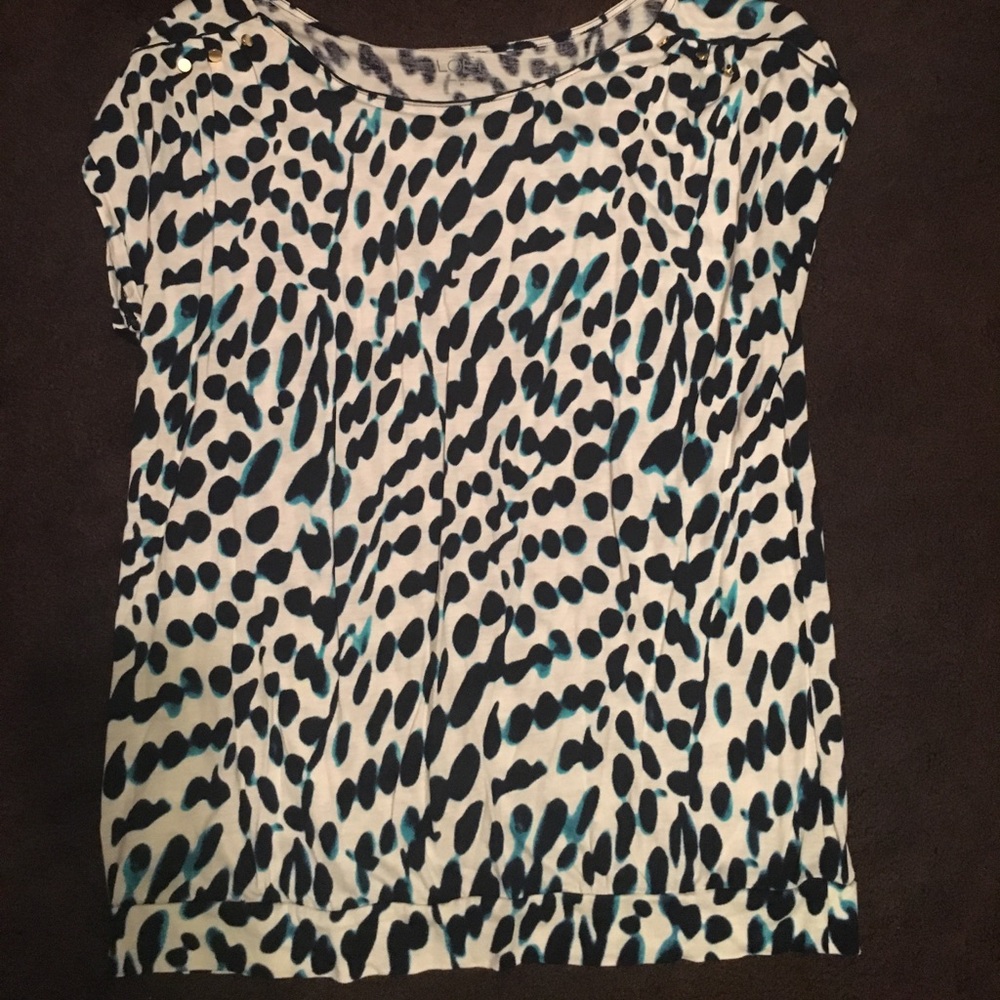 Loft Polka dot shirt