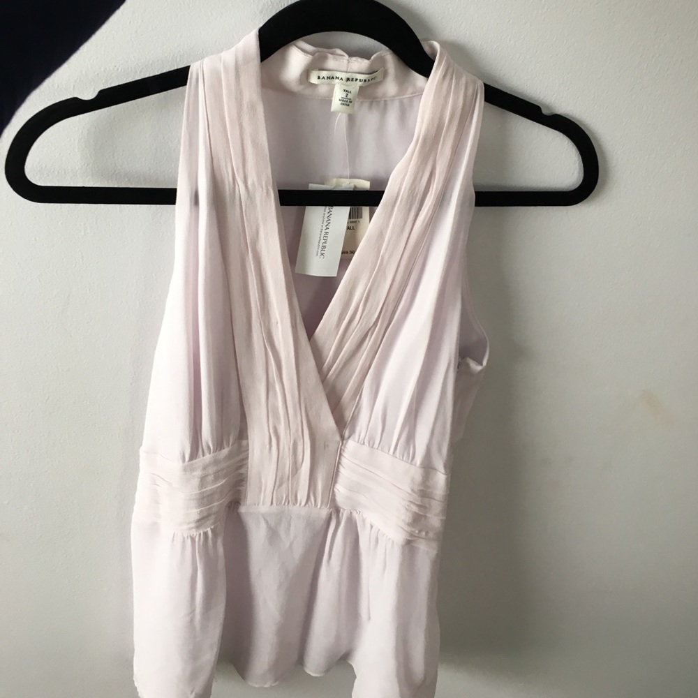 Banana republic sleeveless blouse