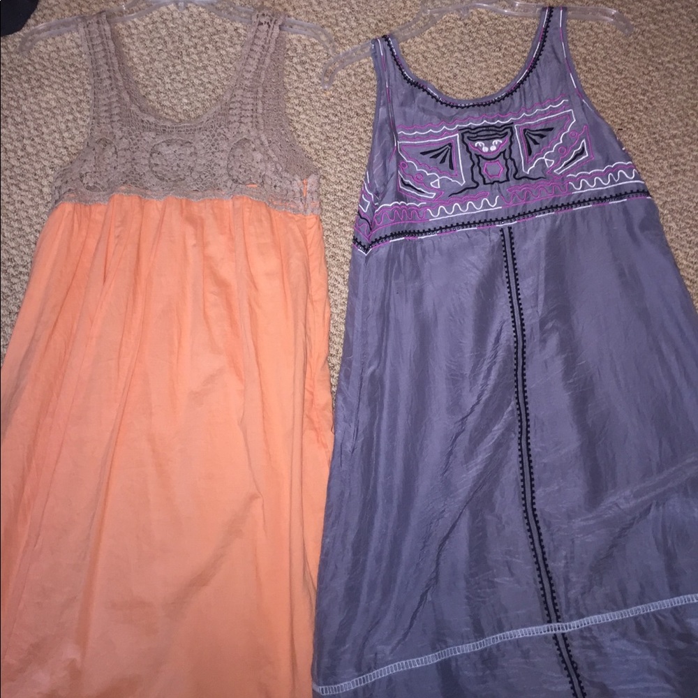 2 Short Dresses (or long shirts)