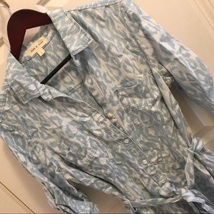 Cloth & Stone Chambray Shirtdress.