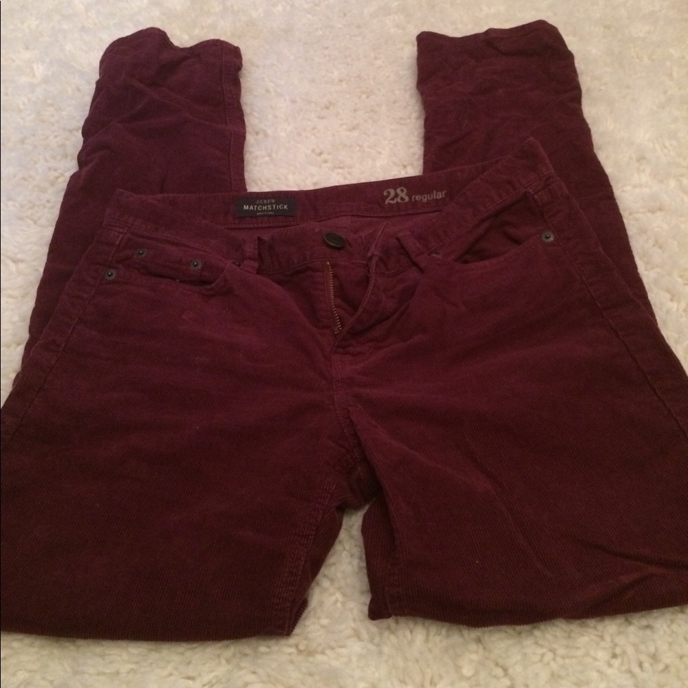 Corduroy pants