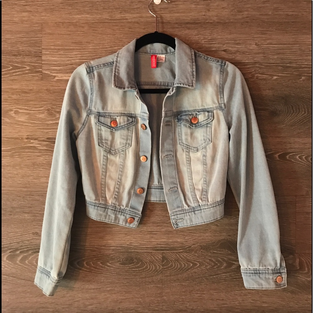 H&M Light washed Jean Jacket