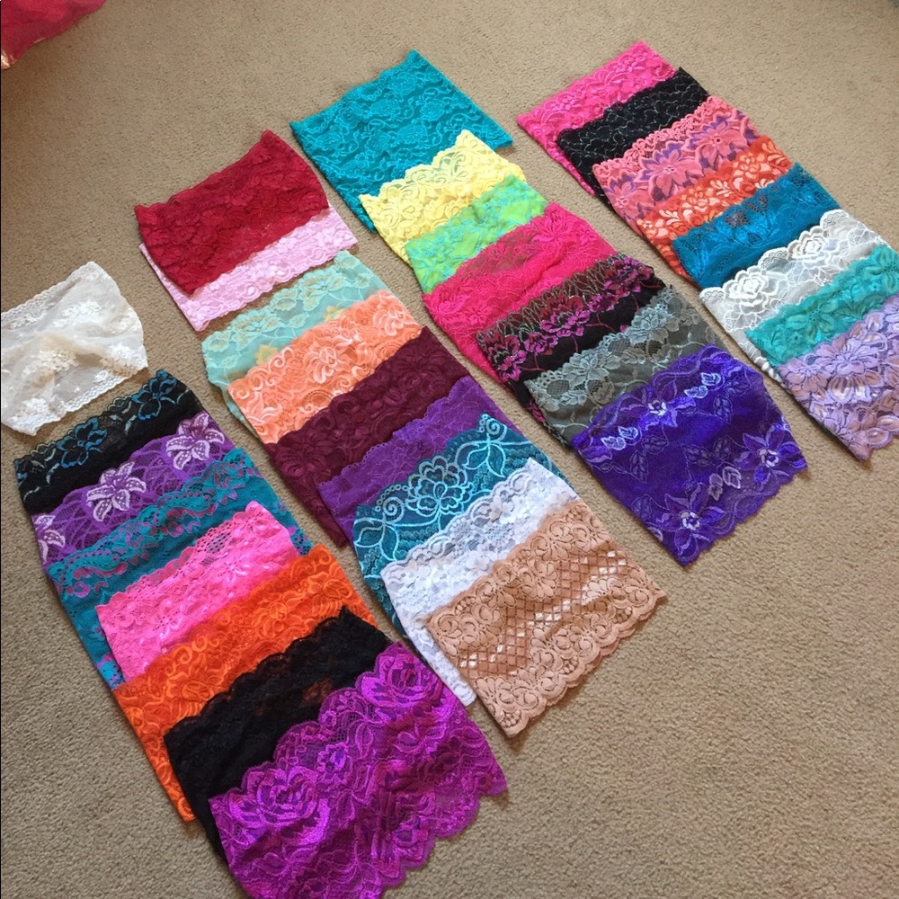 Huge lot of lace hijab under pieces